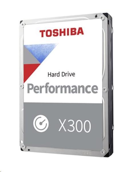 TOSHIBA HDD X300 8TB,  SATA III,  7200 otáčok za minútu,  256 MB cache,  3, 5",  DOPREDAJ1