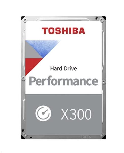 TOSHIBA HDD X300 8TB, SATA III, 7200 otáčok za minútu, 256 MB cache, 3,5", BULK