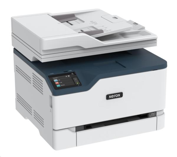 Xerox C235V_DNI,  farebný laser. multifunkcia,  A4,  22 strán za minútu,  obojstranný tlač,  ADF,  WiFi/ USB/ Ethernet,  512 MB 2