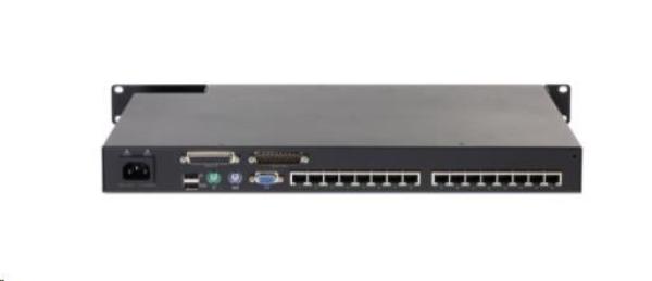 APC KVM 2G,  analógové,  1 lokálny používateľ,  16 portov0