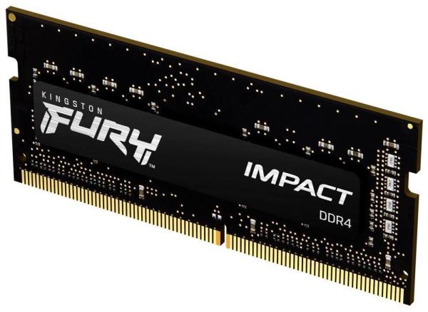 SODIMM DDR4 8GB 2666MHz CL15 KINGSTON FURY Impact1