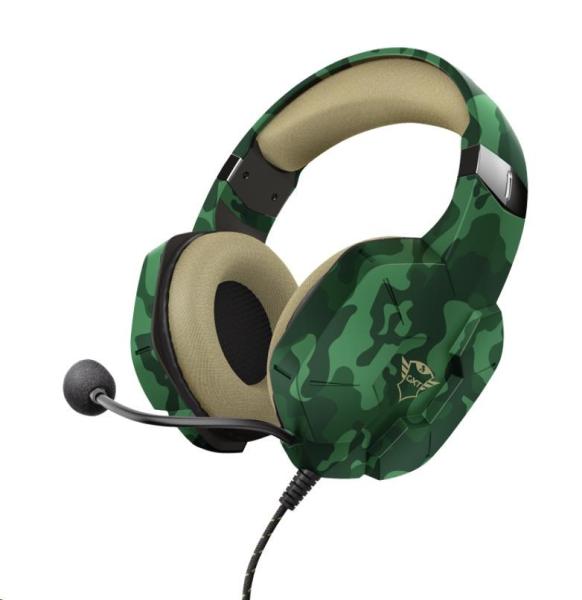 TRUST sluchátka GXT 323C Carus Gaming Headset,  jungle camo1