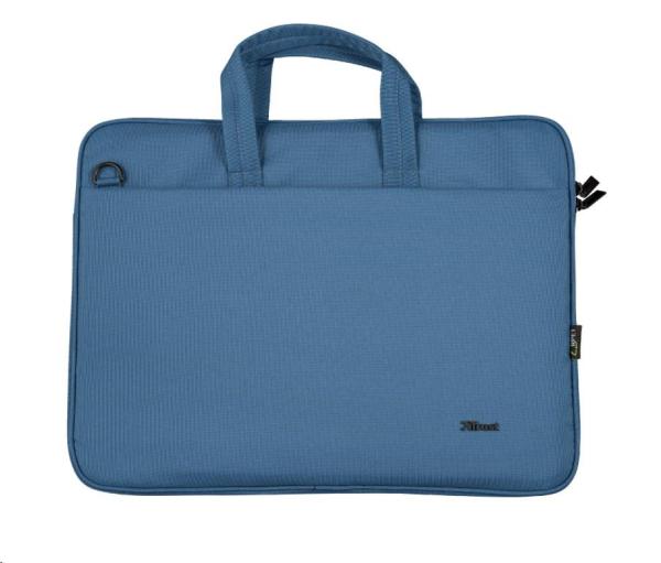 TRUST Taška na notebook 16" Bologna Slim Laptop Bag Eco,  modrá5
