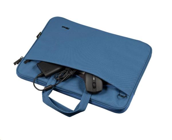 TRUST Taška na notebook 16" Bologna Slim Laptop Bag Eco,  modrá0