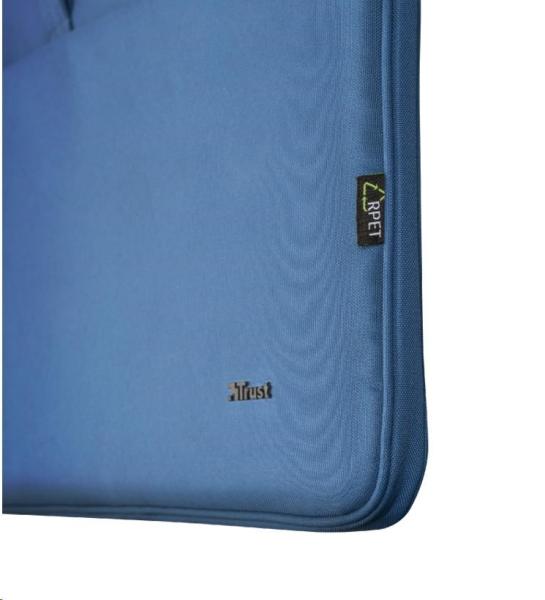 TRUST Taška na notebook 16" Bologna Slim Laptop Bag Eco,  modrá1