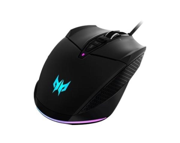 ACER GAMING MOUSE - max. 19000 dpi,  10 programovateľných tlačidiel,  4 farby podsvietenia,  20 mil. kliknite na2