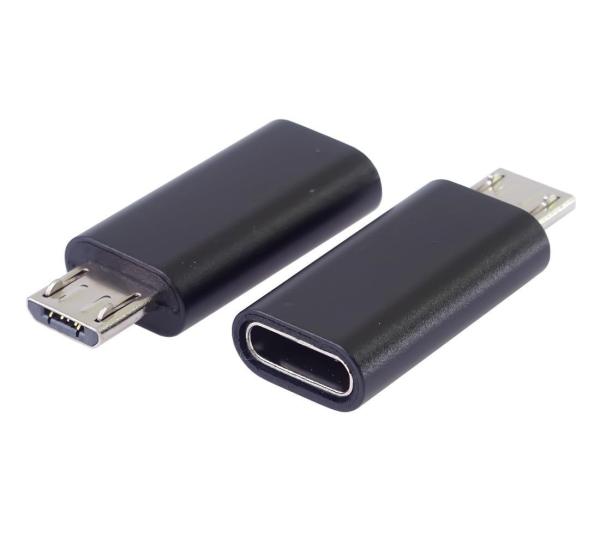 Adaptér PremiumCord USB-C samica - USB 2.0 Mikro-B/muž