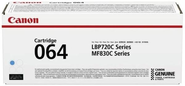 Canon TONER CRG 064C azurová pro i-Sensys MF 832cdw ( 5 000 str.)
