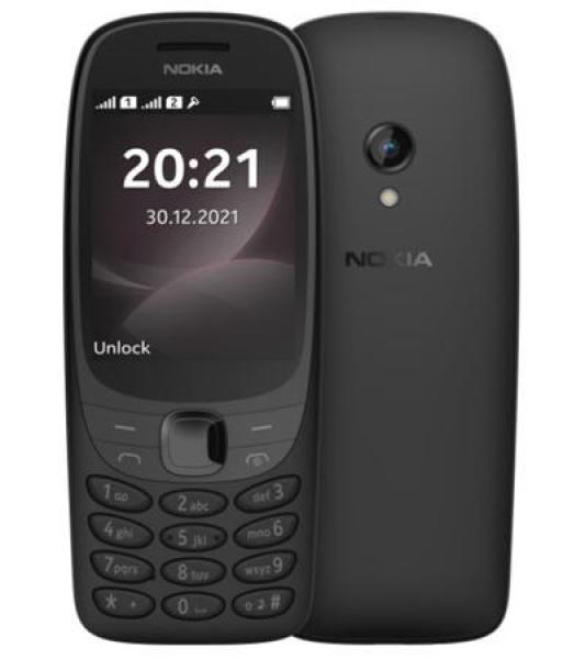 Nokia 6310 (2021),  Dual SIM,  čierna