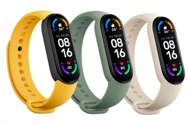 Xiaomi Mi Smart Band 6 Strap(3 pack) Ivory/ Olive/ Yellow