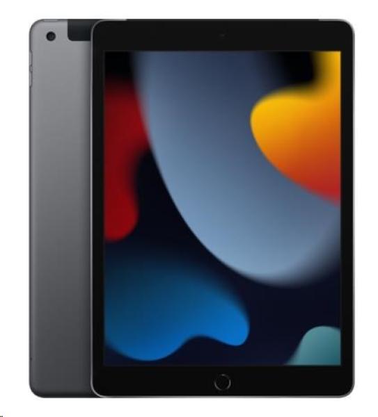 APPLE iPad 10.2" (9. gen.) Wi-Fi + Cellular 256 GB - Vesmírne sivá