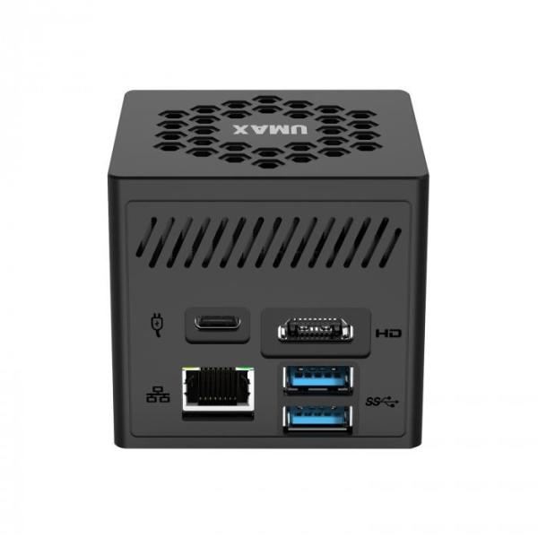 UMAX PC miniPC U-Box J42 Nano - Celeron J4125@2Hz,  8GB,  bez SSD,  UHD Graphics 600,  HDMI,  Wi-Fi,  BT,  LAN,  bez OS1