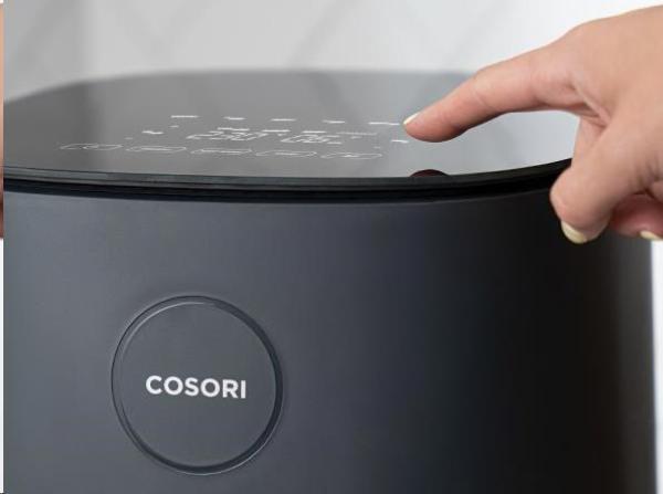 Cosori L501 PRO 4.7L – horkovzdušná fritéza + 5x špíz a gril. rošt8