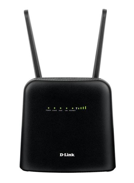 D-Link DWR-960 4G LTE bezdrôtový AC1200 WiFi router,  slot na SIM kartu,  1x gigabitová LAN,  1x gigabitová WAN/ LAN