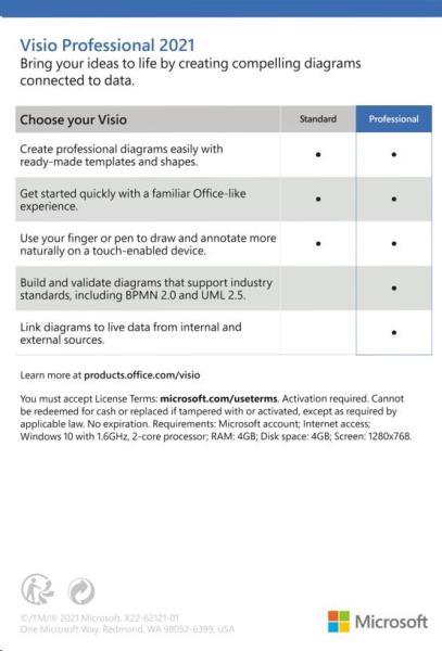 Visio Pro 2021 CZ1