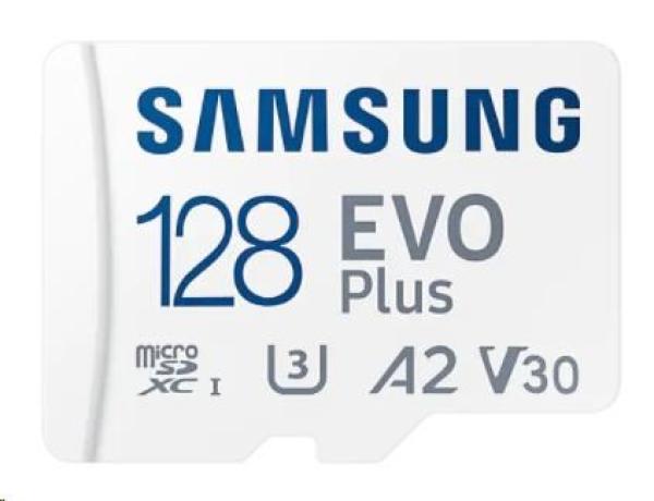 Karta Samsung micro SDXC 128GB EVO Plus + SD adaptér
