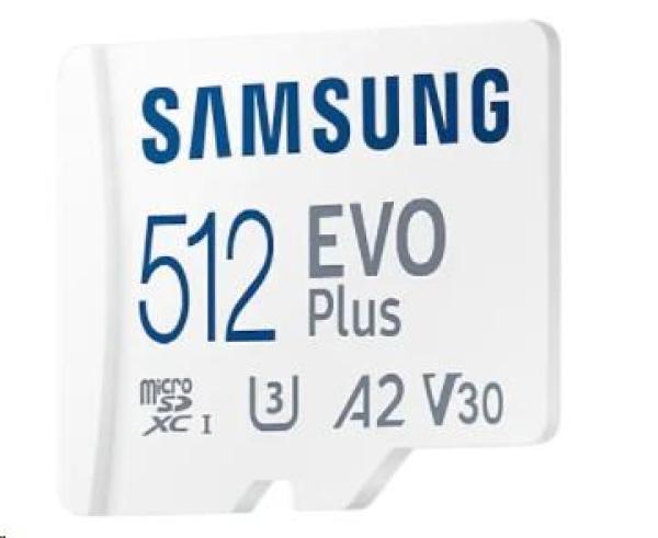 Karta Samsung micro SDXC 512 GB EVO Plus + SD adaptér1