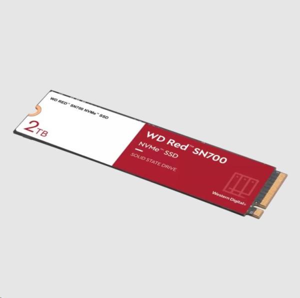 WD RED SSD NVMe 2TB PCIe SN700, Geb3 8GB/s, (R:3400/W:2900 MB/s) TBW 25002