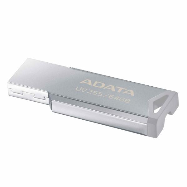 ADATA Flash Disk 64GB USB 2.0 DashDrive UV255,  strieborná2
