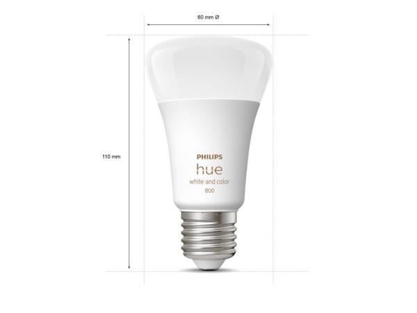 PHILIPS Hue White and Color Ambiance 6.5W 800 E27 3ks4