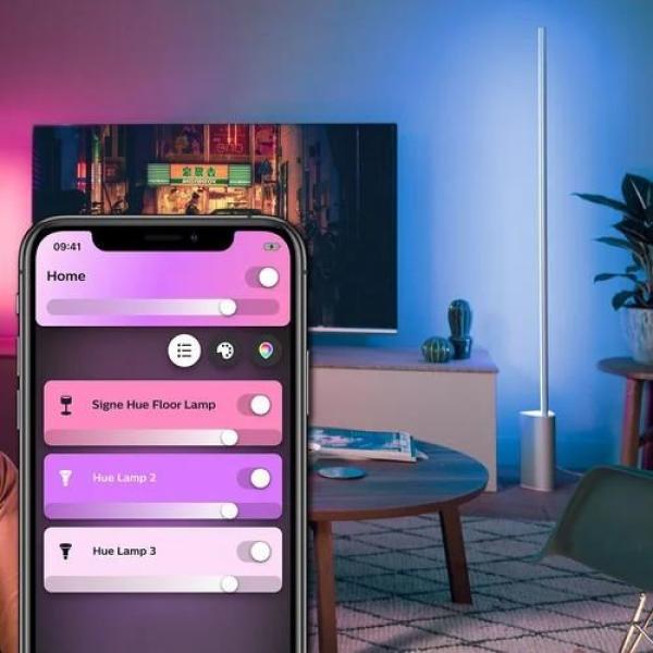 Philips Hue Gradient Signe stolní černá2