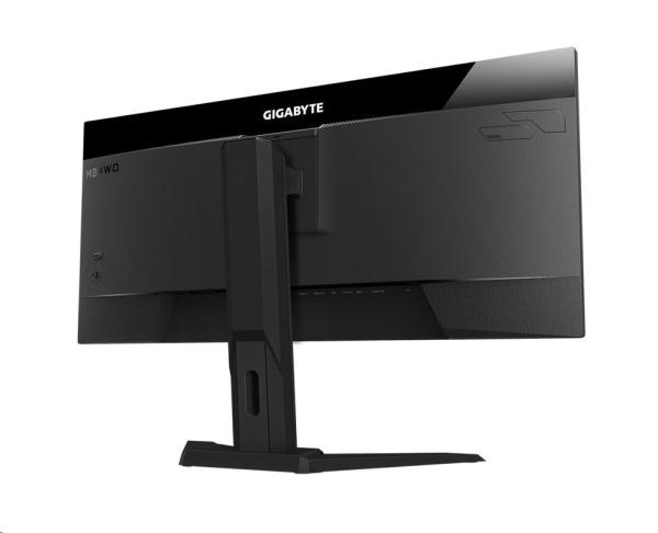 GIGABYTE LCD - 34" herný monitor M34WQ WQHD, 3440 x 1440, 144Hz, 1000:1, 400cd/m2, 1ms, 2xHDMI 2.0, 1xDP, SS IPS5