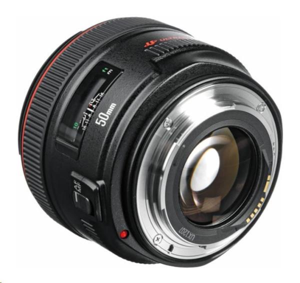 Canon EF 50mm f/ 1.2 L USM objektiv0