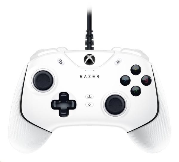 RAZER herní ovladač Wolverine V2 White,  Wired Gaming Controller for Xbox Series X
