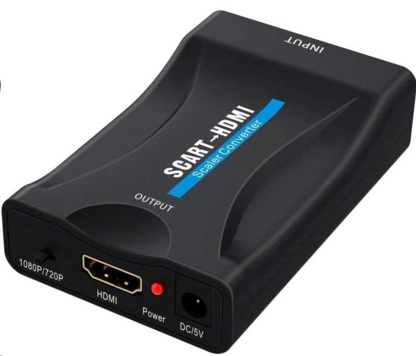 PREMIUMCORD prevodník SCART na HDMI 1080P s napájaním 230 V