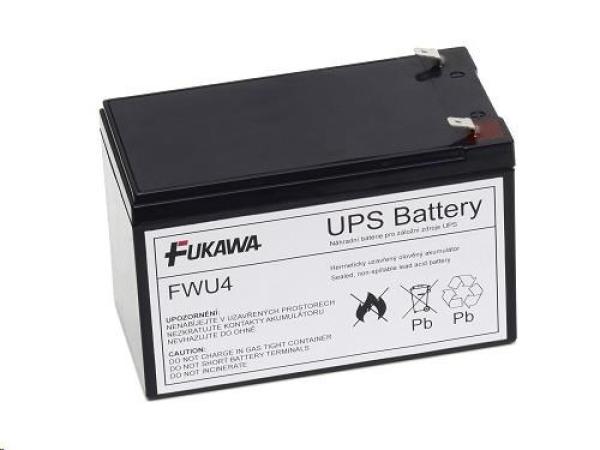 Batéria - FUKAWA FWU-4 náhradná batéria pre RBC4 (12V12Ah)