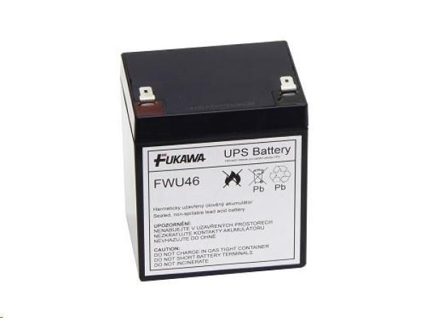 Batéria - FUKAWA FWU-46 náhradná batéria pre RBC46 (12V/ 5Ah)