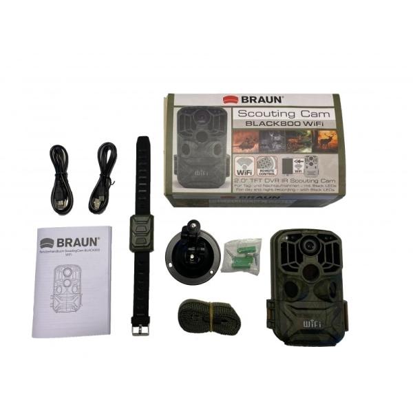 Braun ScoutingCam 800 WiFi fotopasca5