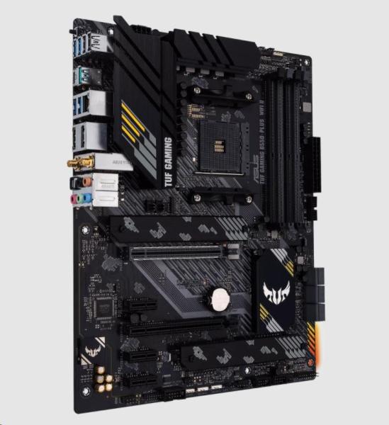 ASUS MB Sc AM4 TUF GAMING B550-PLUS (WI-FI) II,  AMD B550,  4xDDR4,  1xDP,  1xHDMI,  WI-FI3