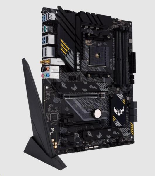 ASUS MB Sc AM4 TUF GAMING B550-PLUS (WI-FI) II,  AMD B550,  4xDDR4,  1xDP,  1xHDMI,  WI-FI4