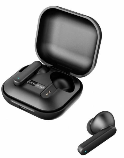 GEMBIRD sluchátka FitEar-X100B, Bluetooth, TWS, černá2