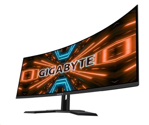 GIGABYTE LCD - 34" herný monitor G34WQC A,  21:9,  3440:1440px,  WQHD,  144Hz,  VA,  350 cd/ m2,  1ms2