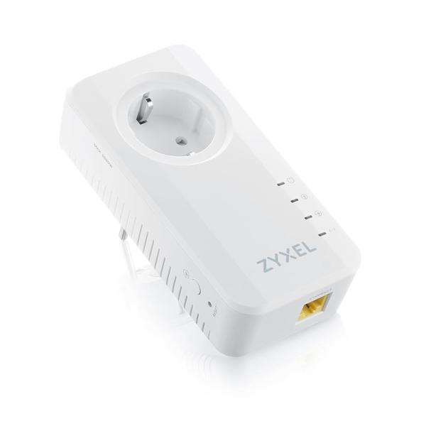 Zyxel PLA6457 2-pack G.hn 2400 Wave 2 Powerline Pass-thru Gigabit Ethernet Adapter1