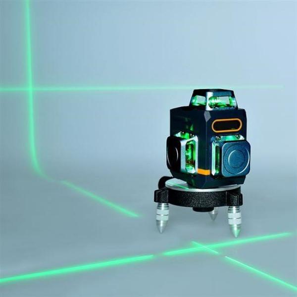 Solight laserová vodováha 12 linií,  360°,  zelený laser2