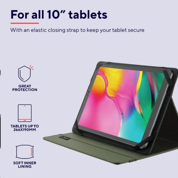 TRUST Puzdro na tablet PRIMO FOLIO 10" ECO - GREEN1