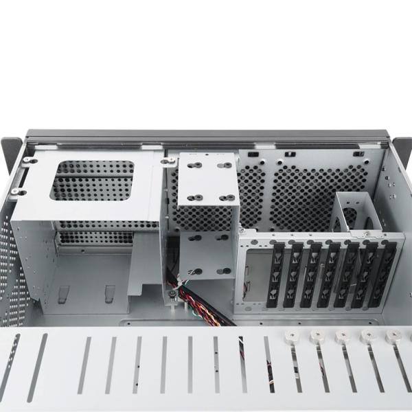 CHIEFTEC skříň Rackmount 4U ATX/ mATX,  UNC-409S-B-500BDF,  500W BDF-500S,  černá4