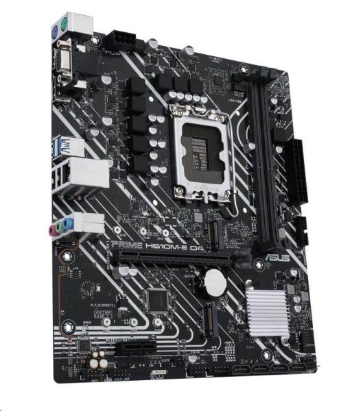 ASUS MB Sc LGA1700 PRIME H610M-E DDR4,  Intel H610,  2xDDR4,  1xDP,  1xHDMI,  1xVGA,  mATX2