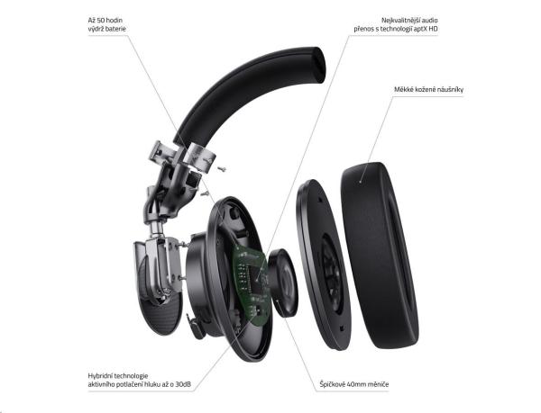 LAMAX HighComfort ANC náhlavní sluchátka s funkcí potlačení hluku8