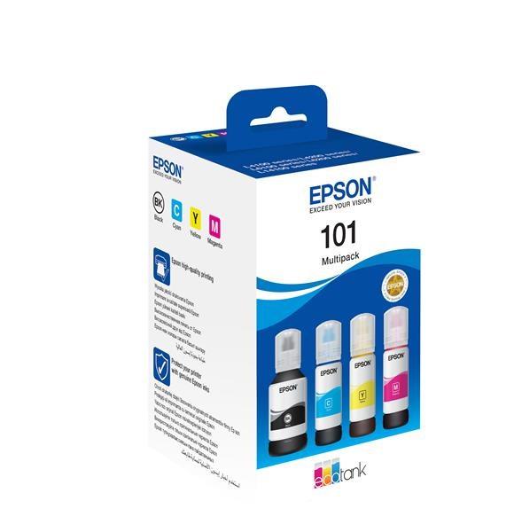 Atrament EPSON 101 EcoTank 4-farebné balenie Multipack