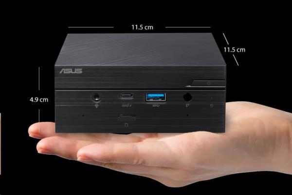 ASUS PC PN41-BC034ZVS1 Cel N5100 4GB 128GB G3 SSD+1slot 2.5" 2.5G LAN Wifi HDMI 2.0 miniDP USB-C VGA Win11 PRO FANLESS5