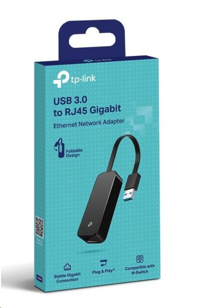 TP-Link UE306 USB/Ethernet síťový adaptér (1xUSB3.0 -> 1xGbE)3