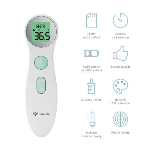 TrueLife Care Q6 - bezdotykový zdravotní teploměr4