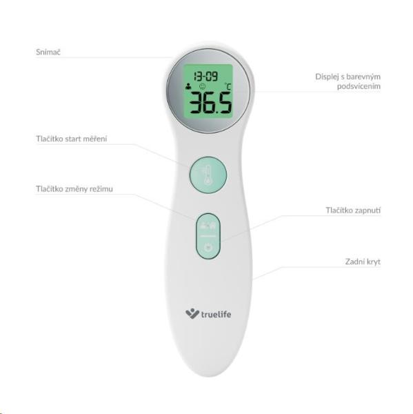 TrueLife Care Q6 - bezdotykový zdravotní teploměr2