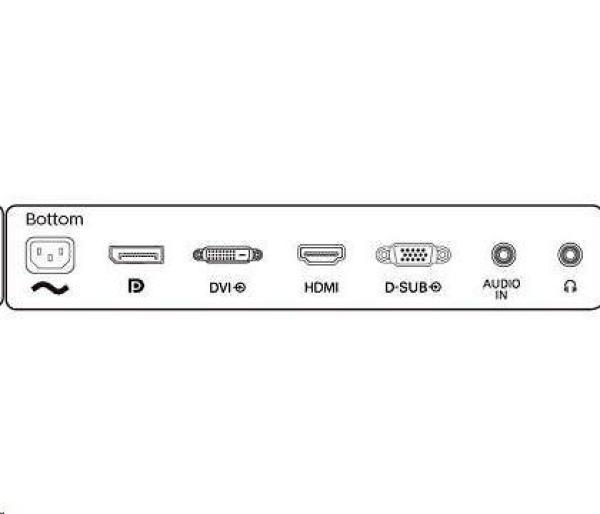 Philips MT IPS LED 27" 272S1AE/00 - panel IPS, 1920x1080, D-Sub, DVI-D, HDMI, DP, reproduktory, pivot3
