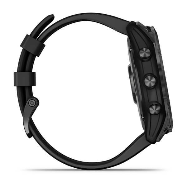 Garmin fenix 7X Solar, Gray/  Black Silicone Band,  EU3