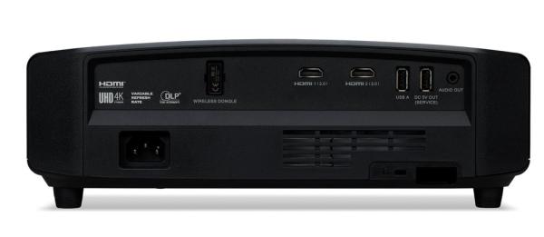 ACER Projektor Predator GD711 -4K UHD (3840x2160), 1450Lm, 2000000:1, HDMI, VGA, RJ-45, 20000h, repr10W, 3.20kg4